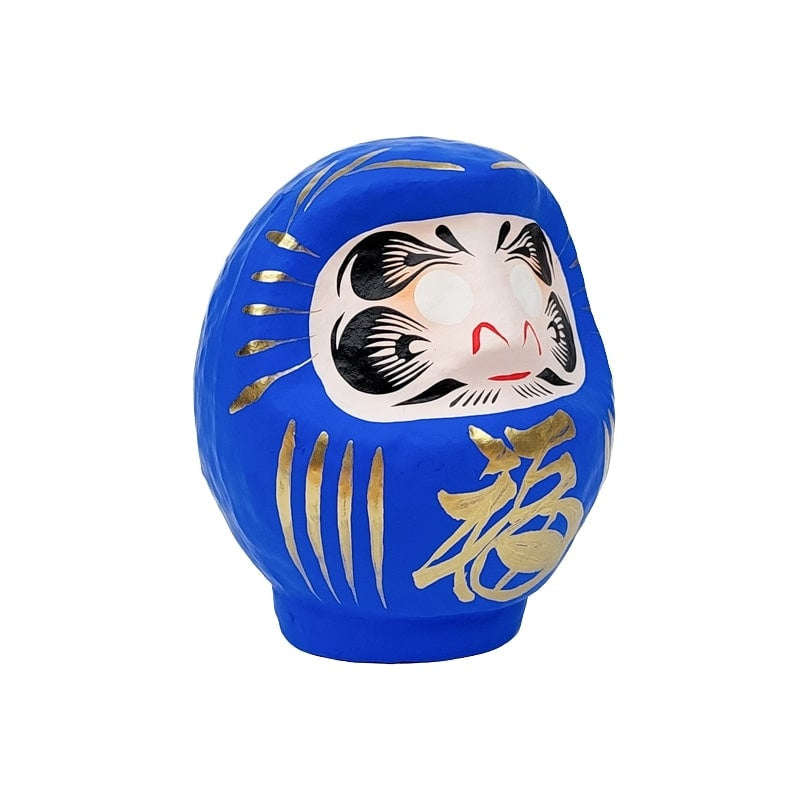 Japanse blauwe daruma