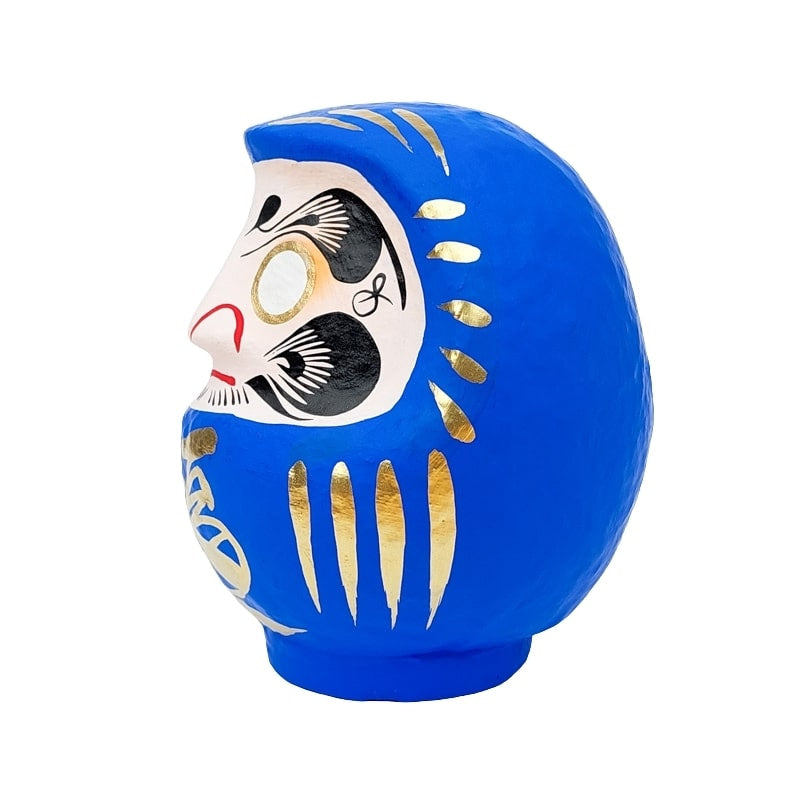 Japanse blauwe daruma