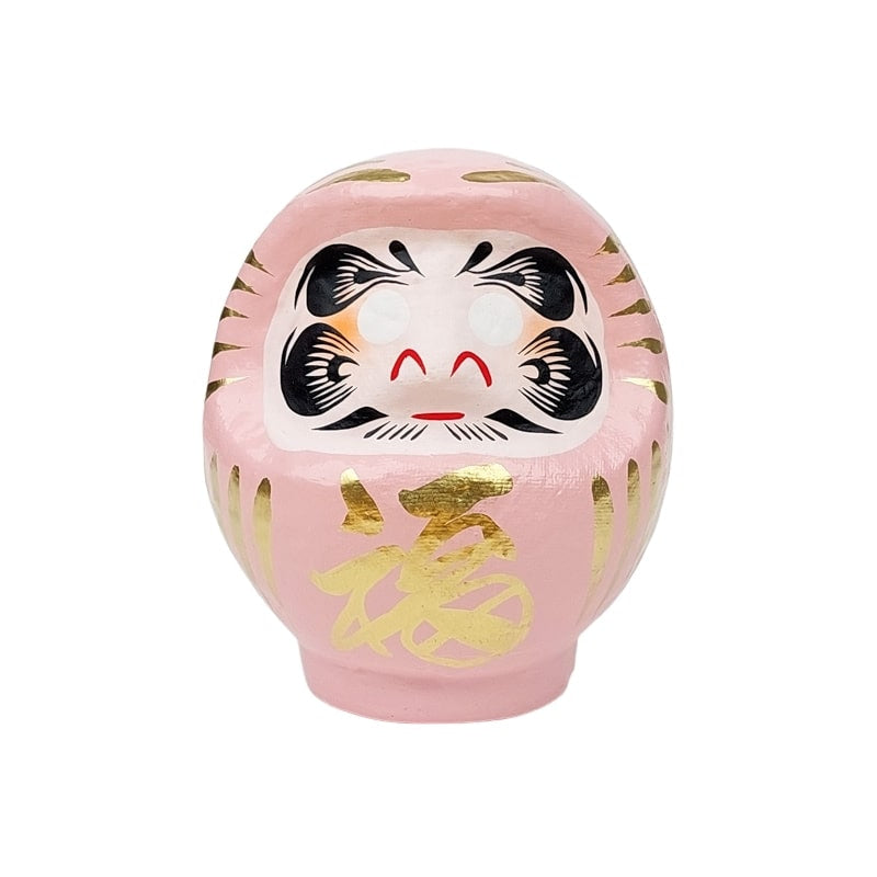 Roze Japanse daruma - 9 cm