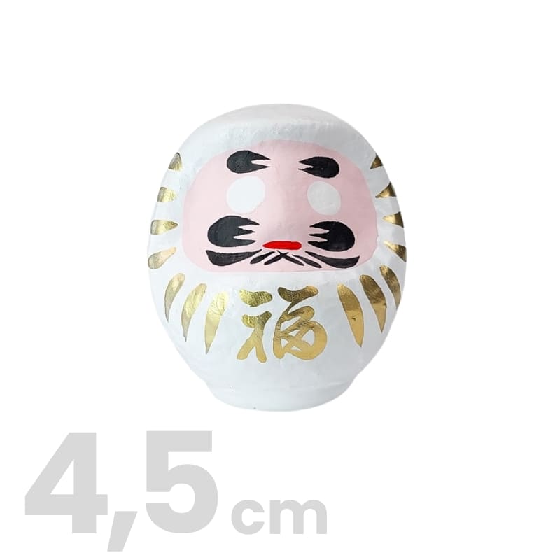 Daruma Pop Wit 4,5 cm