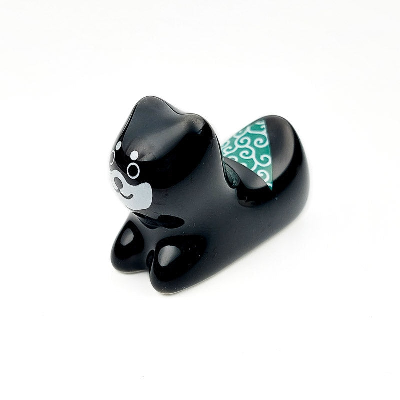 Eetstokjes Houder - Zwarte Shiba