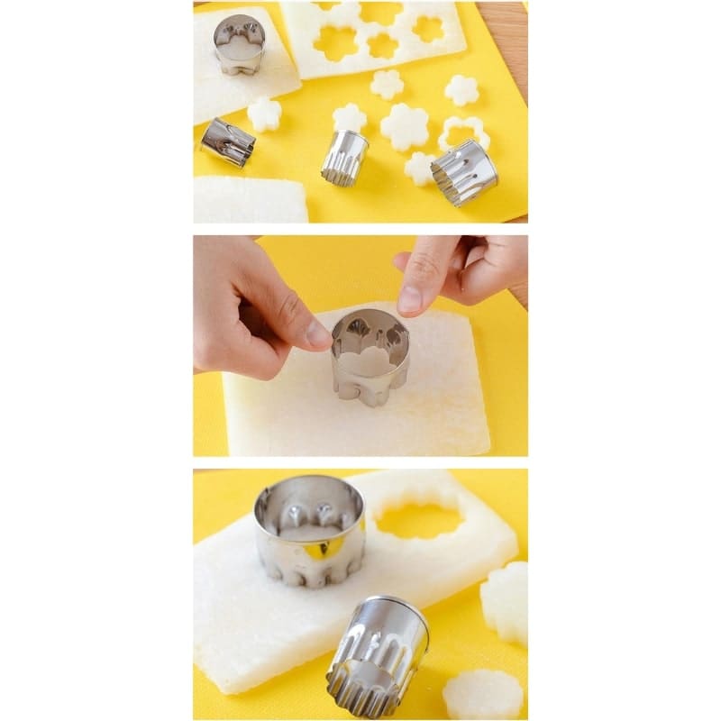 Japanse 4-bloemen cookie cutter