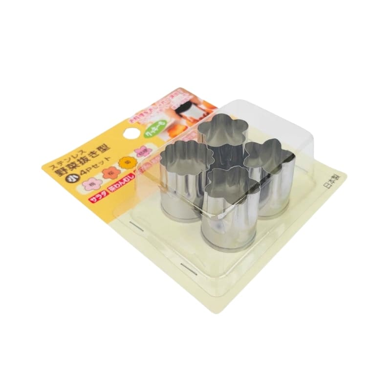 Japanse 4-bloemen cookie cutter