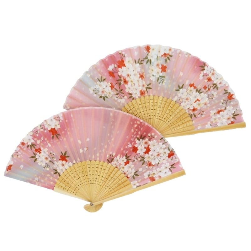Éventails Japonais Rose Sakura