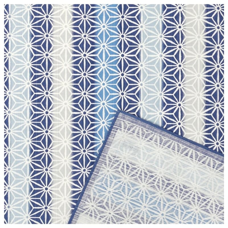 Furoshiki Japonais Motif Asanoha - 70x70 cm - 70cm x 70cm