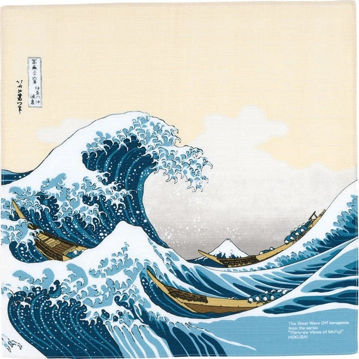 Furoshiki - Kanagawa Golf - 48x48 cm