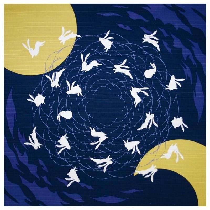 Furoshiki - Usagi Patroon - 50x50 cm