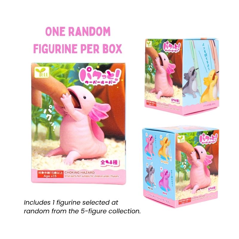 Gachapon Capsule - Axolotl Pennenhouder