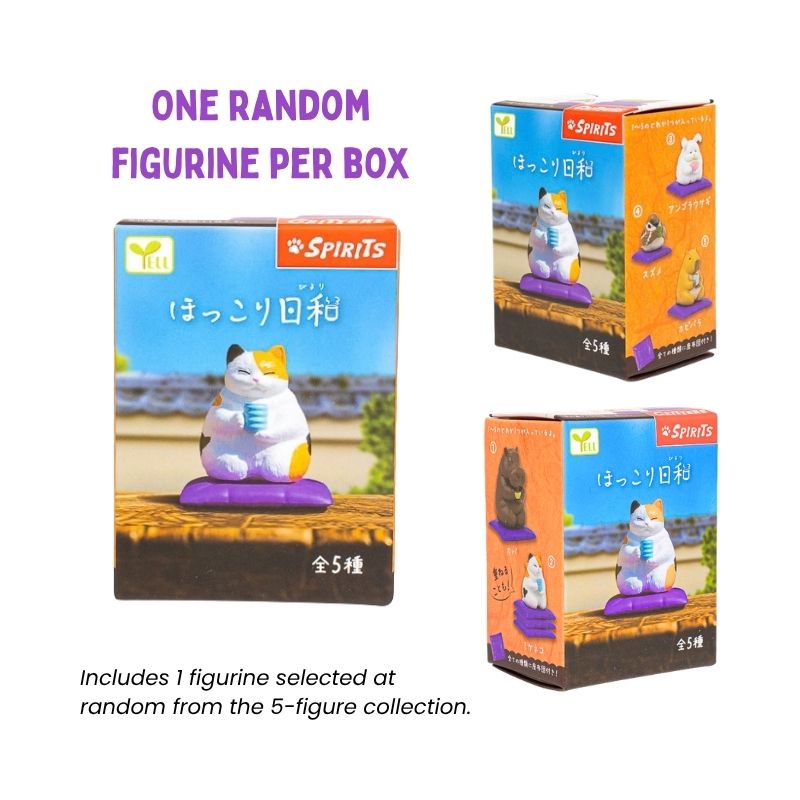 Gachapon Capsule - Dier op een Kussen
