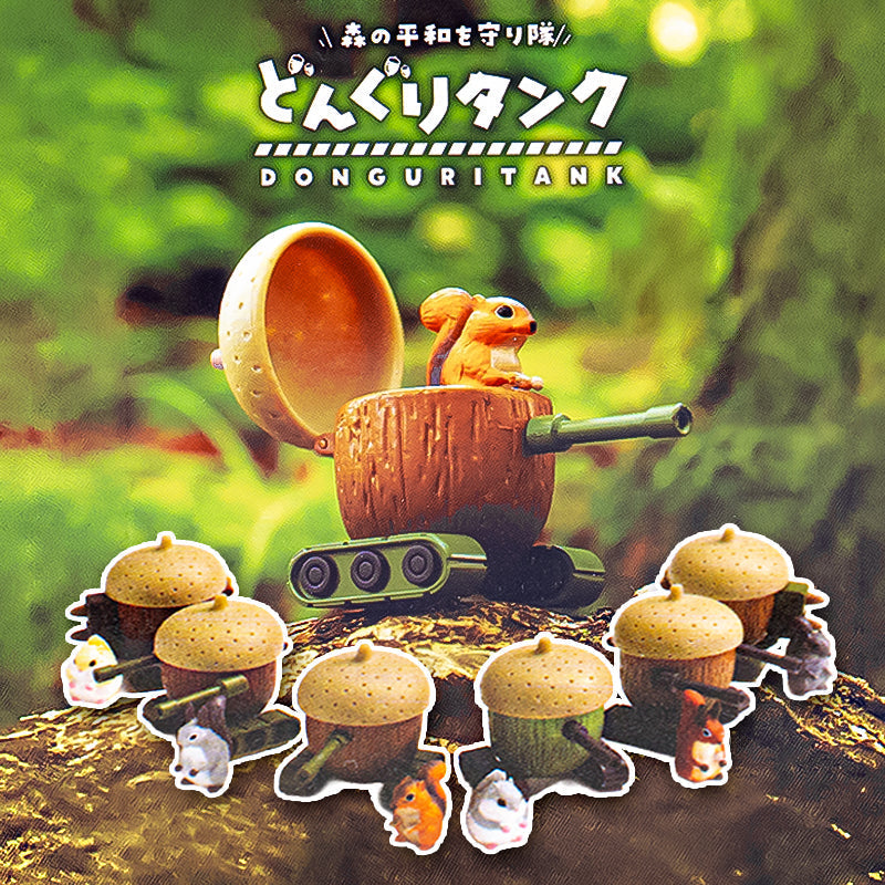Gachapon Capsule - Eekhoorn in een Tank