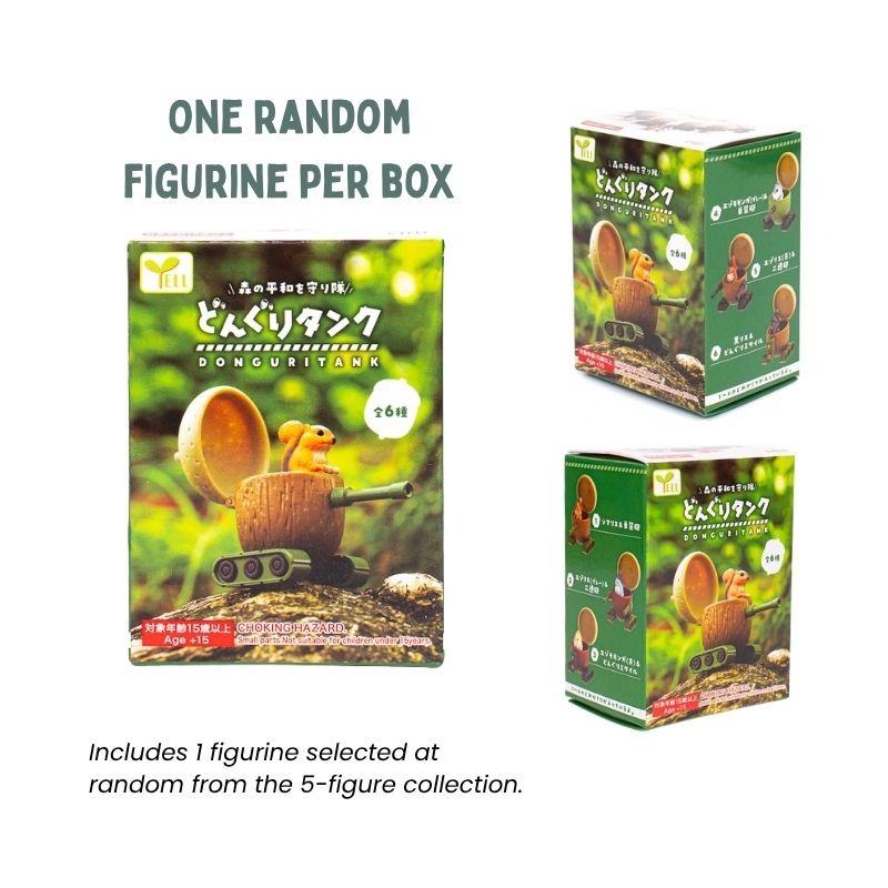 Gachapon Capsule - Eekhoorn in een Tank
