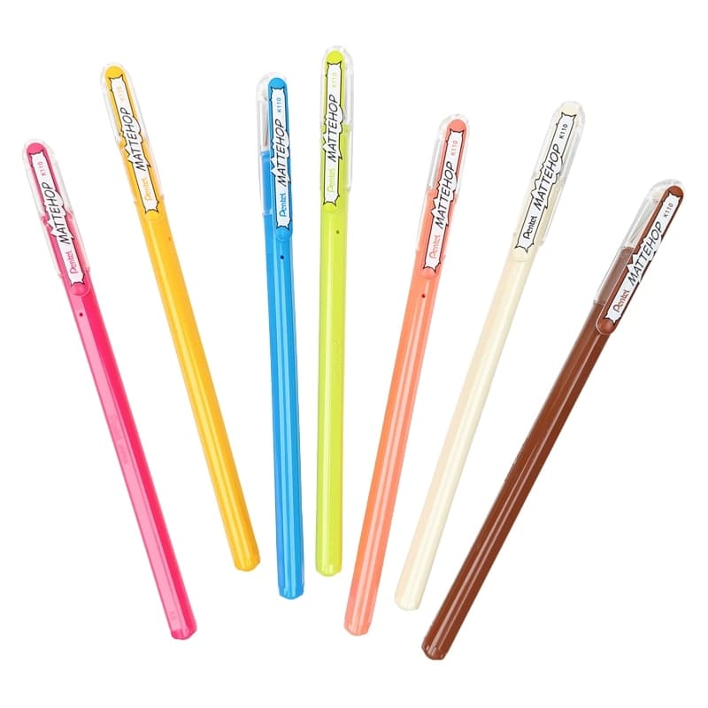 Gel Pennen Set - Pentel Mattehop - Sweet