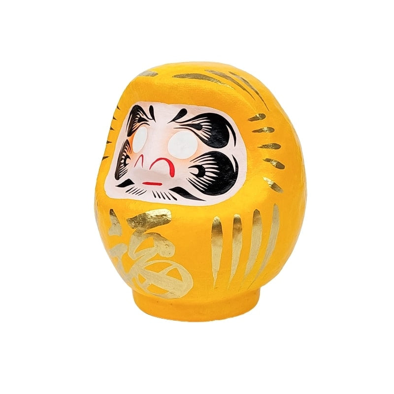 Gele Japanse Daruma