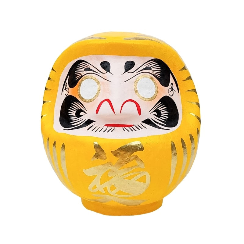 Gele Japanse Daruma