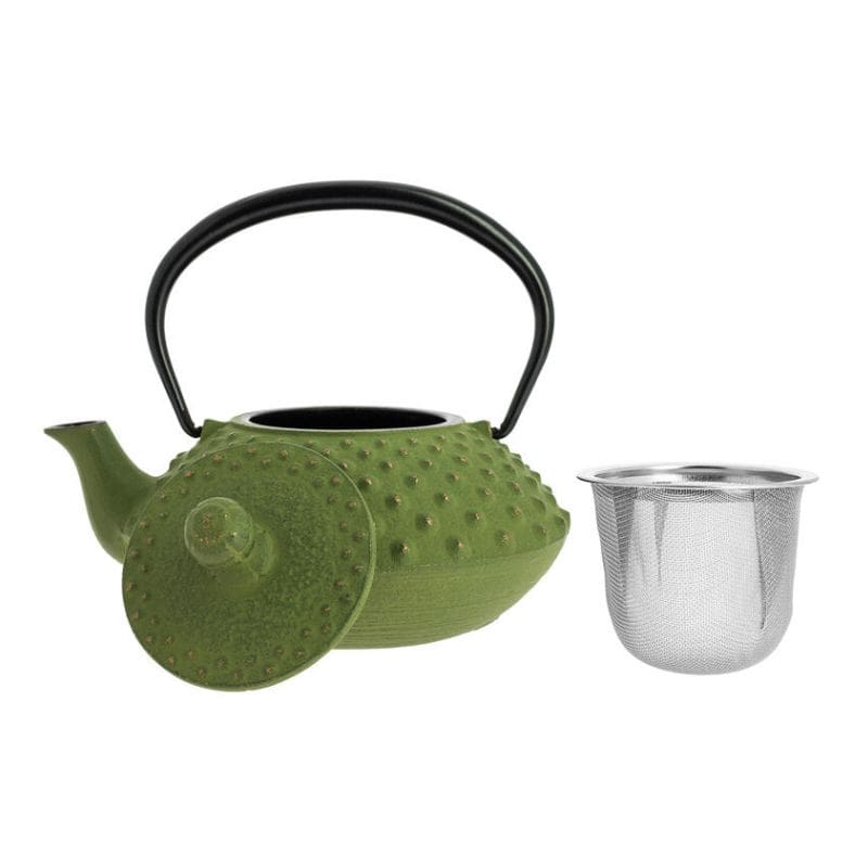 Gietijzeren Japanse Theepot - Iwachu Groen - 350 ml