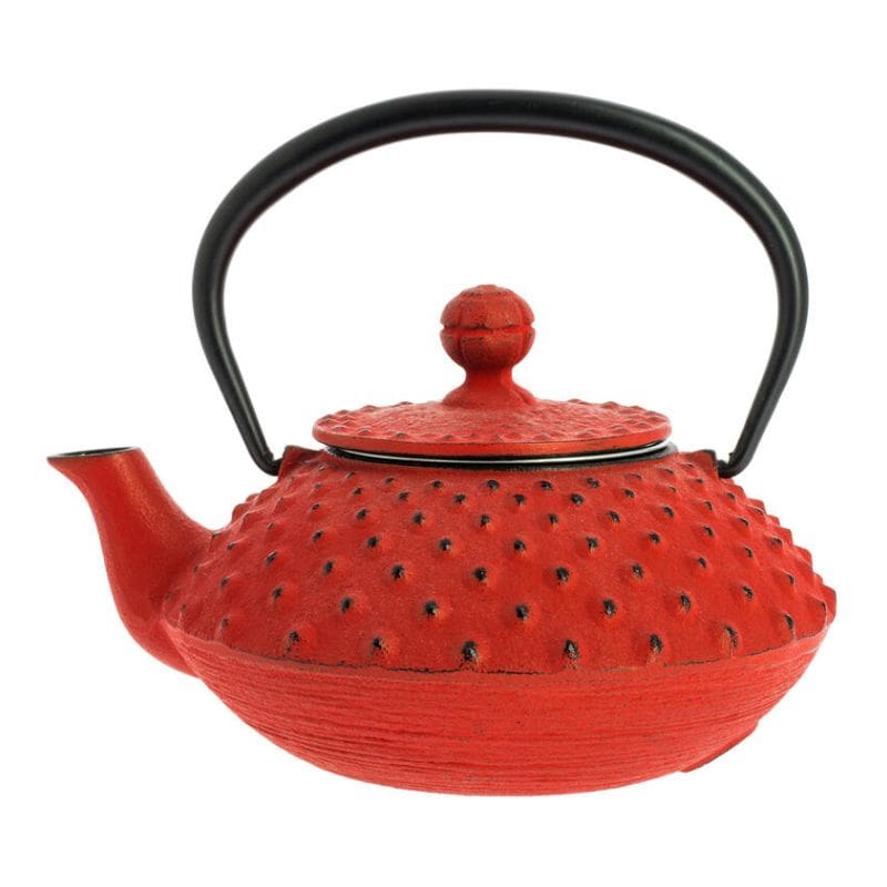 Gietijzeren Japanse Theepot - Iwachu Rood - 350 ml