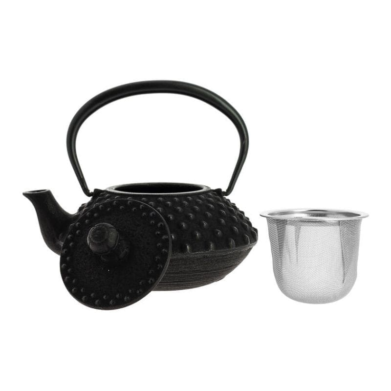 Gietijzeren Japanse Theepot - Iwachu Zwart - 350 ml