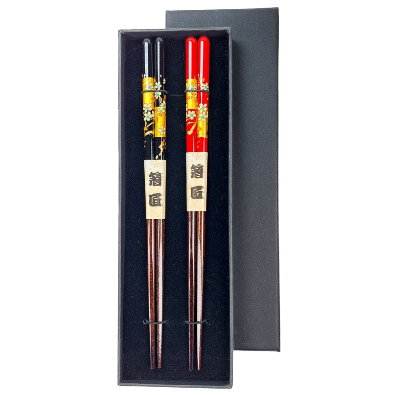 Gouden Japanse Eetstokjes Set