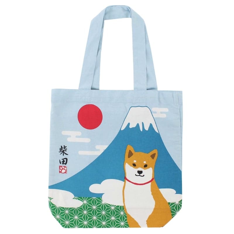 Grote Tote Bag Shiba Fuji