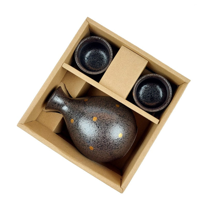 Handgemaakte Japanse Sake Set