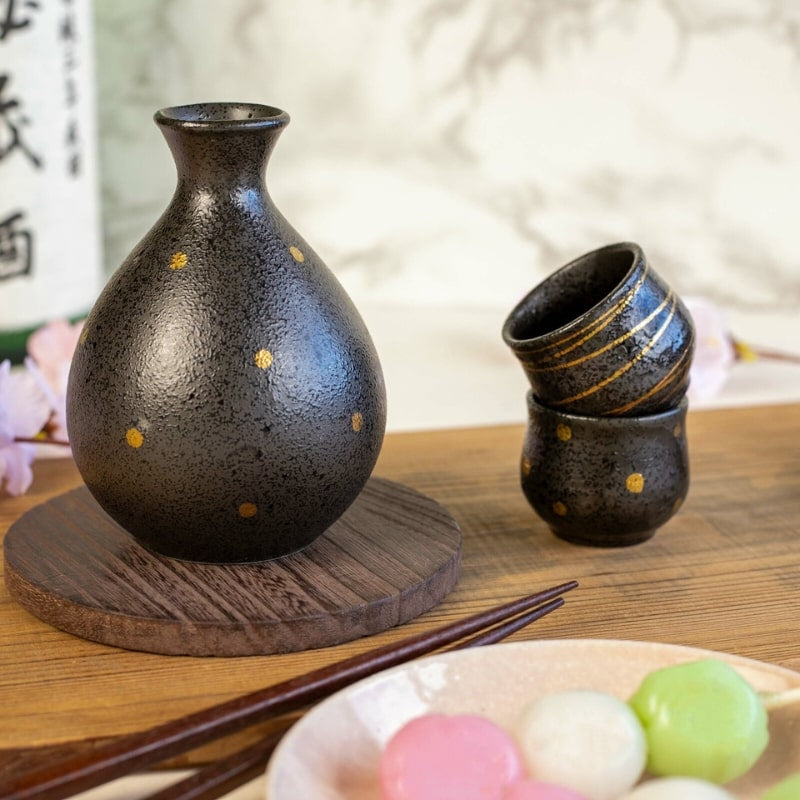 Handgemaakte Japanse Sake Set