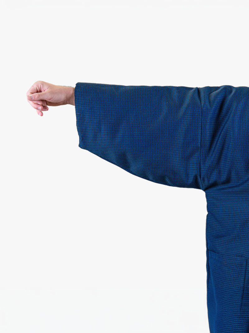 Heren Hanten-jas – Traditioneel Blauw