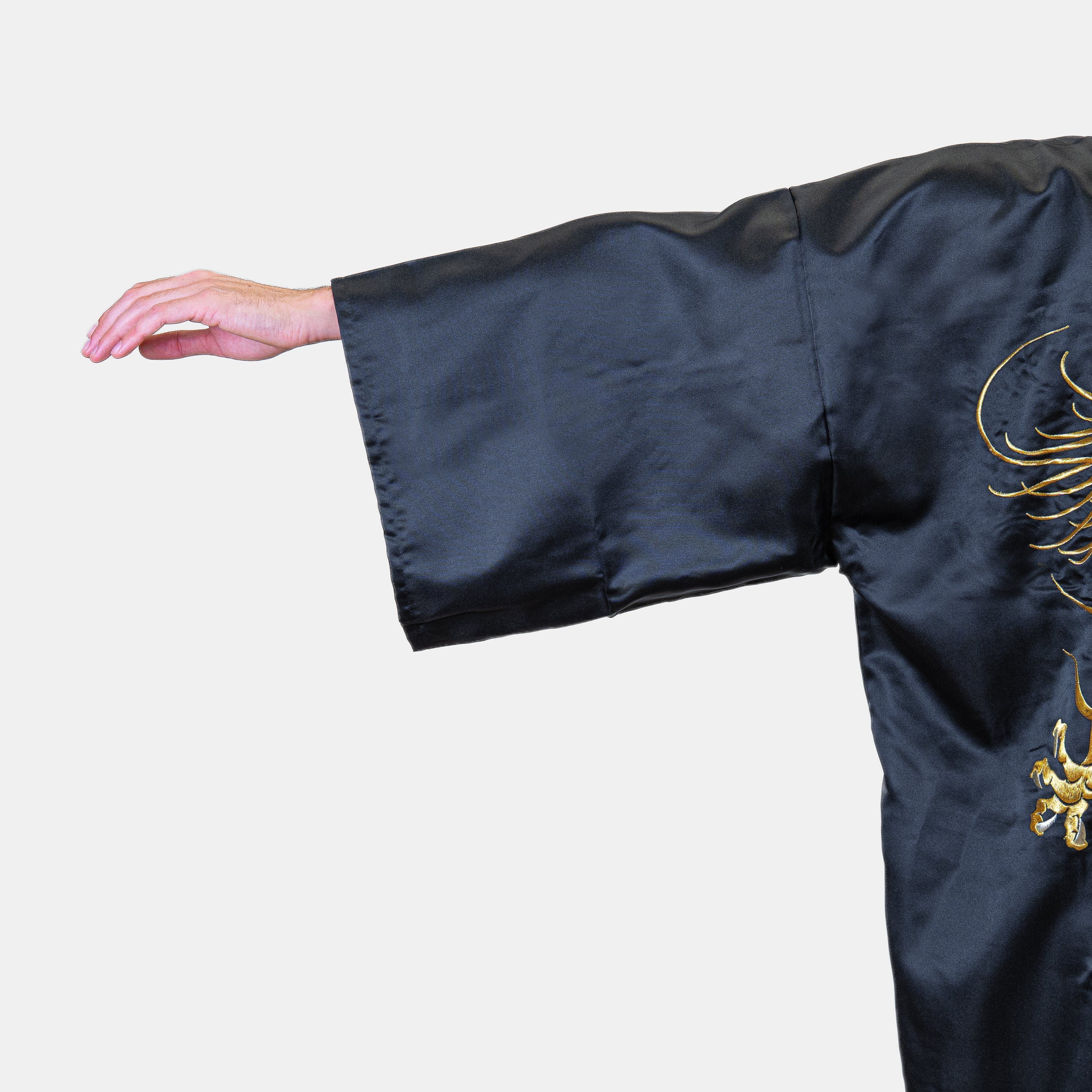 Heren Happi-kimono Oversized – Gouden Draak