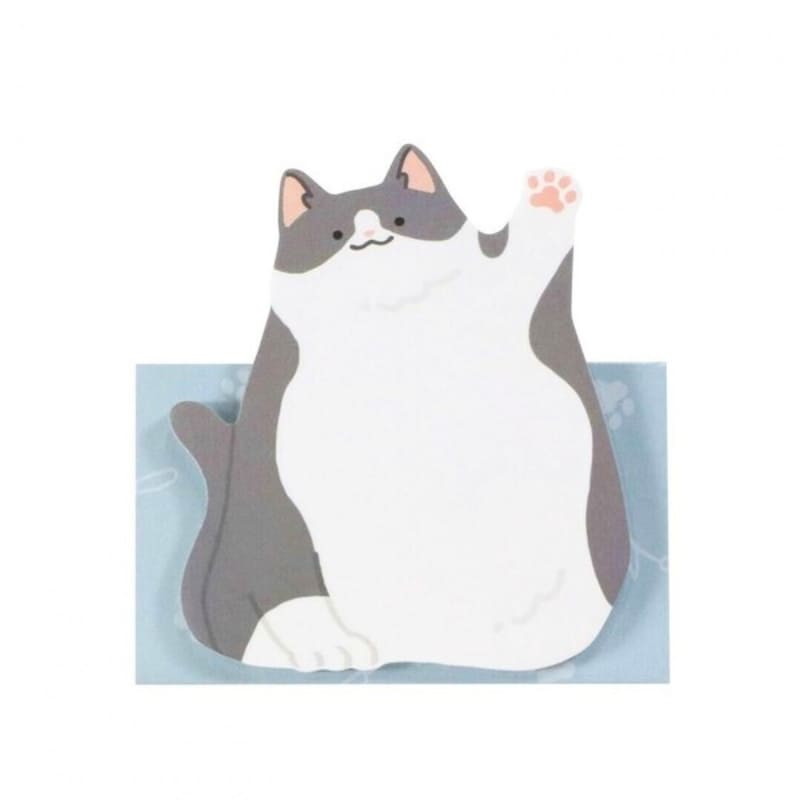 Hi! Grijze Kat Sticky Notes