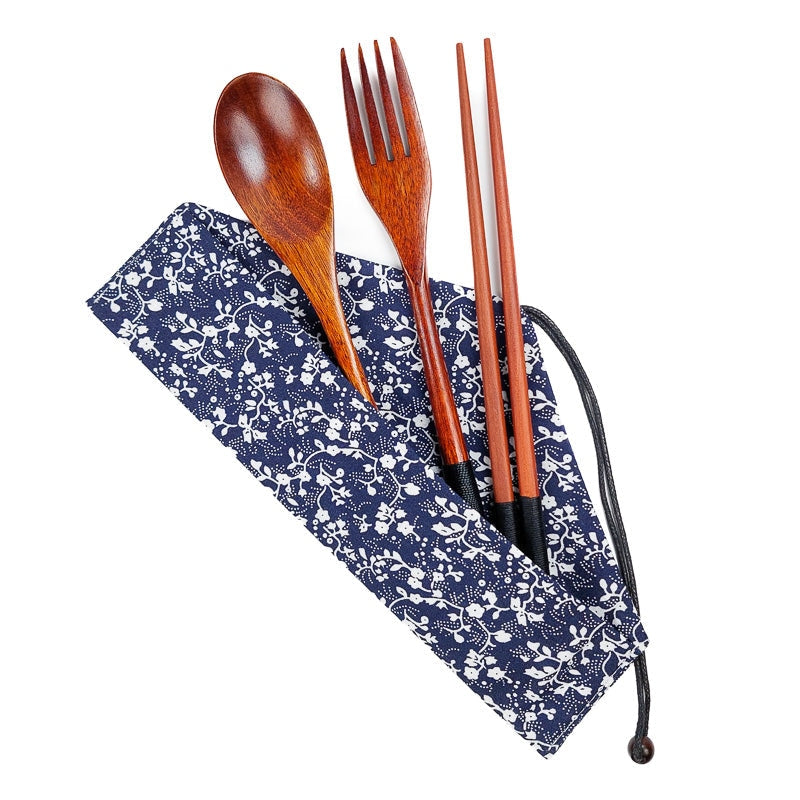 Houten Japanse Eetstokjes Set