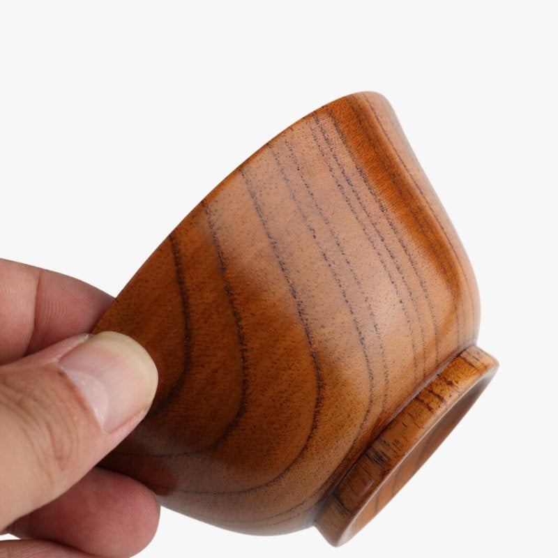 Houten Japanse Kom - Urushi