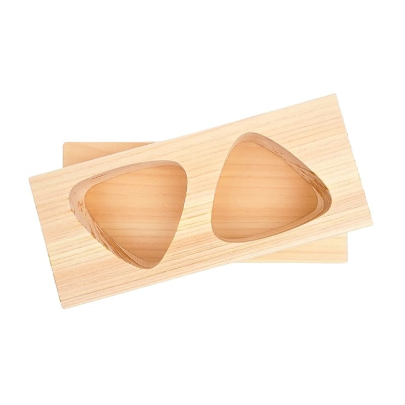Houten Onigiri Vorm Hinoki - Duo