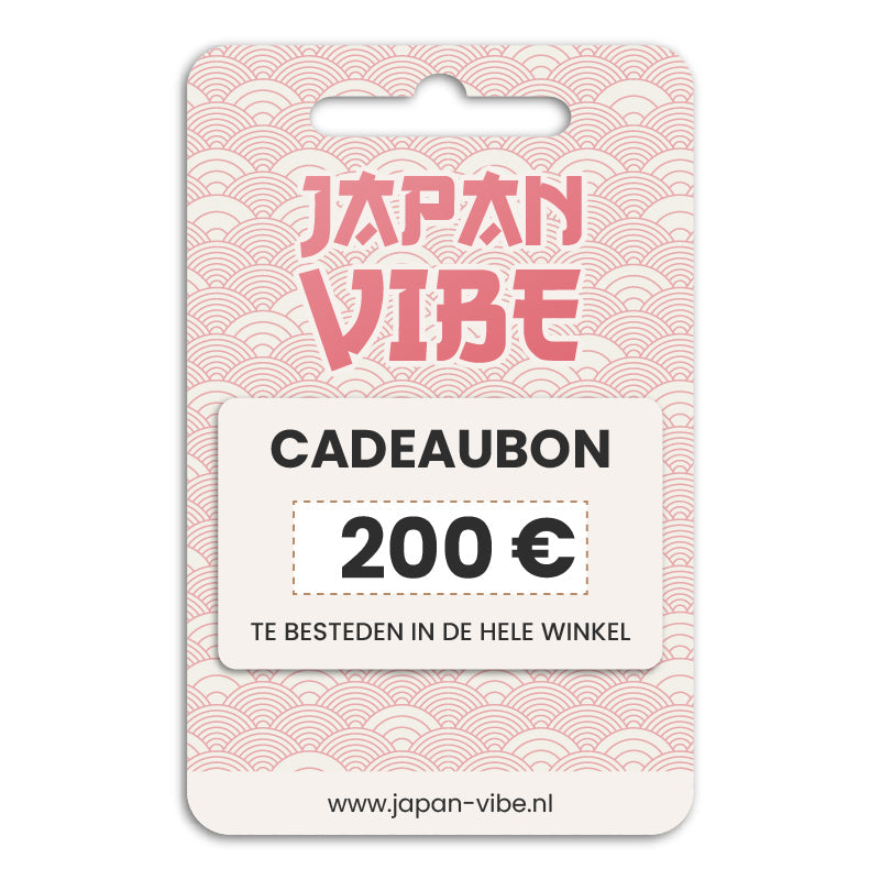 Japan Vibe Cadeaubon 200,00 €