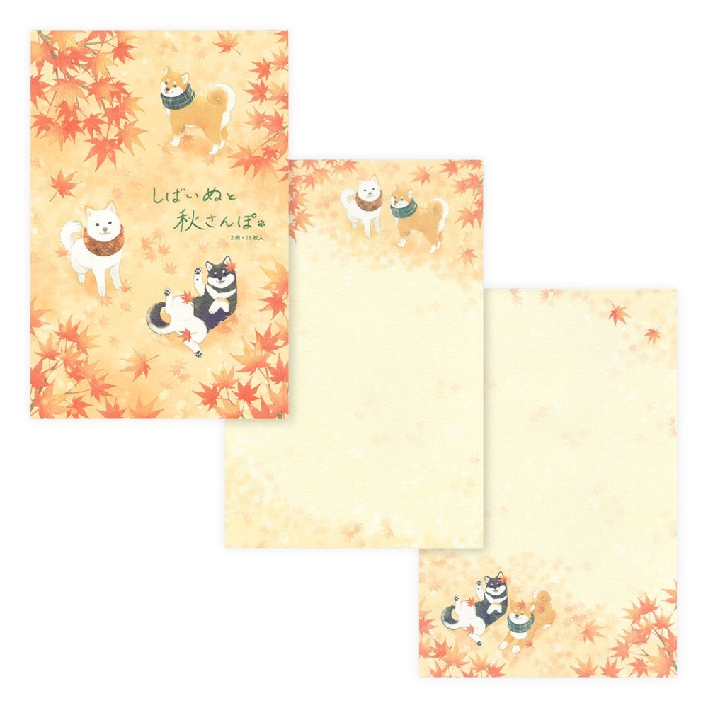 Japans Briefpapier - Shiba & Momiji