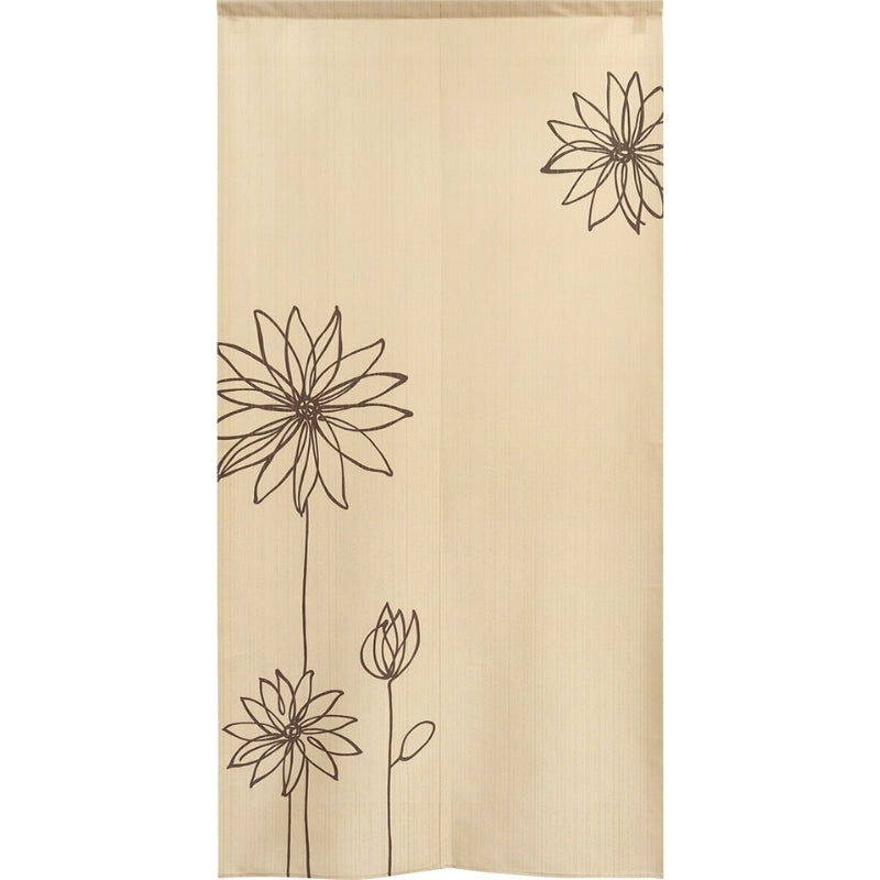 Japans Deurgordijn - Bloem 85 x 170 cm