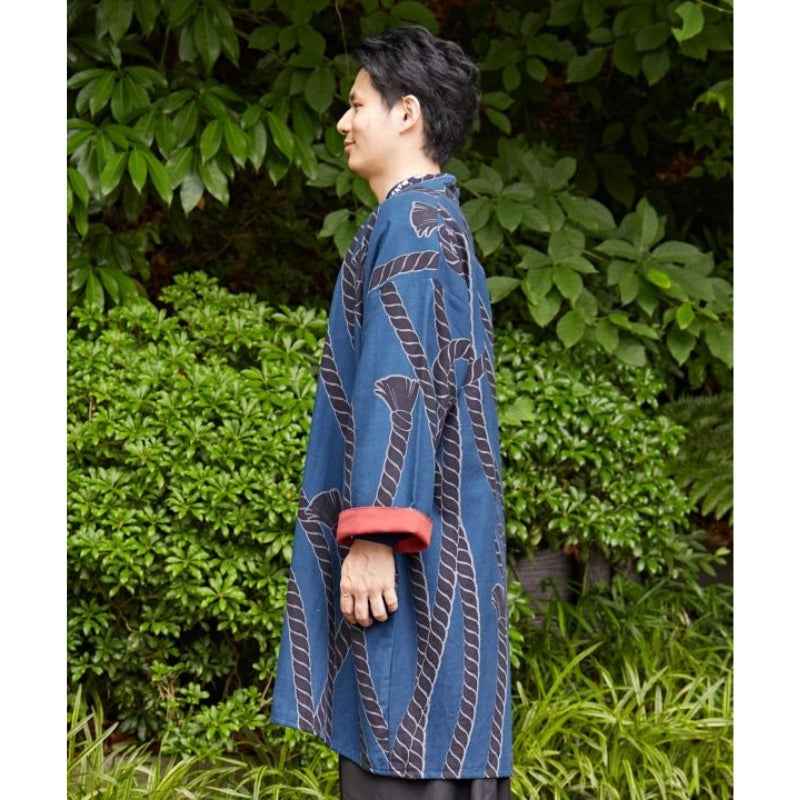 Japans Heren Jas - Blauw