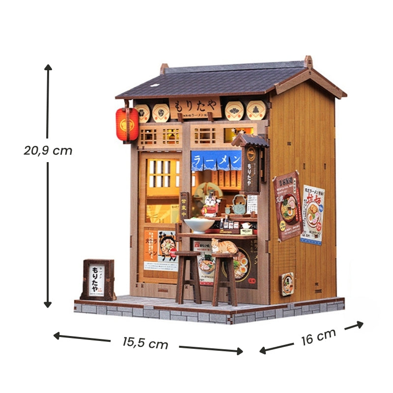 Japans Houten Miniatuurhuis Morita-Ya