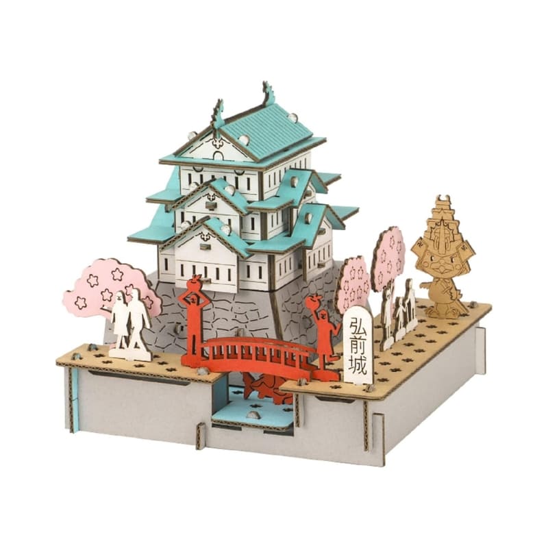 Japans Karton Bouwpakket – Kasteel Hirosaki
