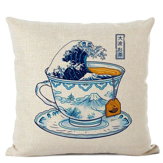 Japans kussenhoes - The Great Tea