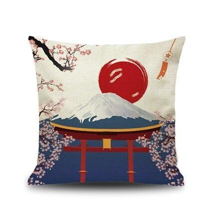 Japans Kussenovertrek - Torii & Mount Fuji