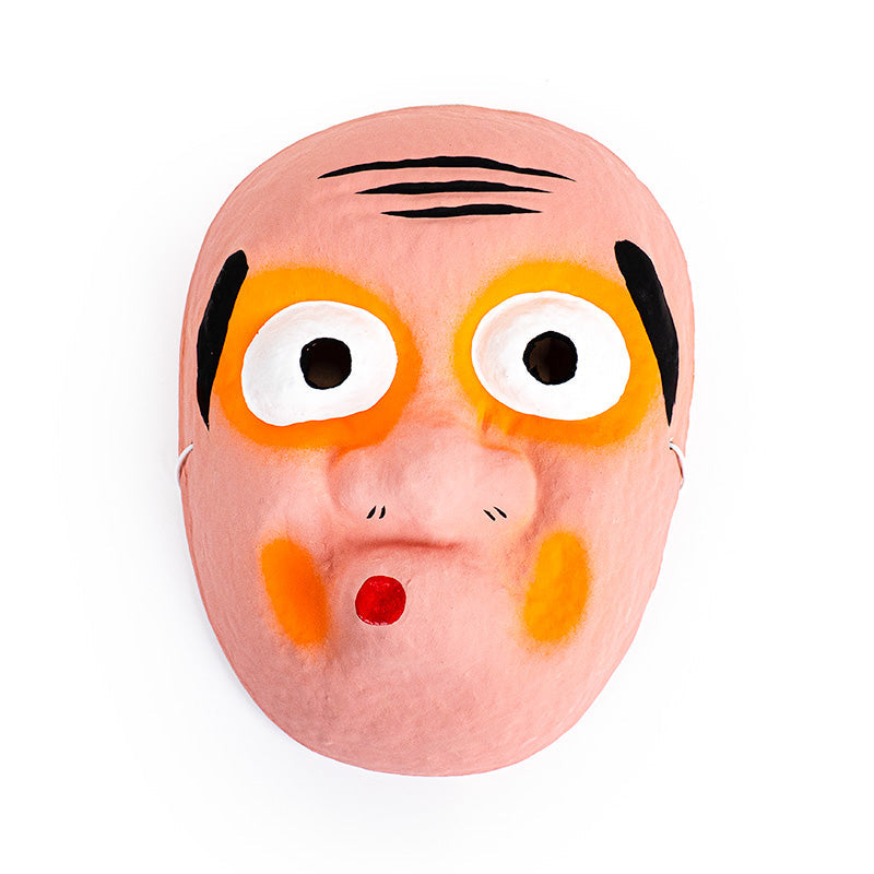 Japans Masker - Papier-maché - Hyottoko