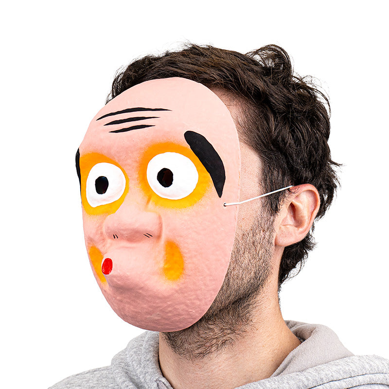 Japans Masker - Papier-maché - Hyottoko