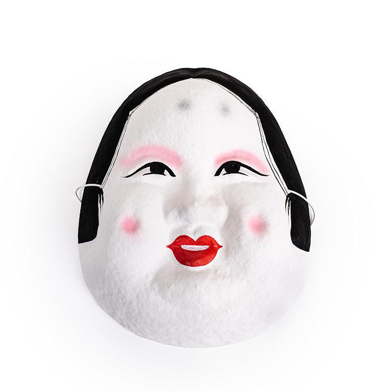 Japans Masker - Papier-maché - Okame