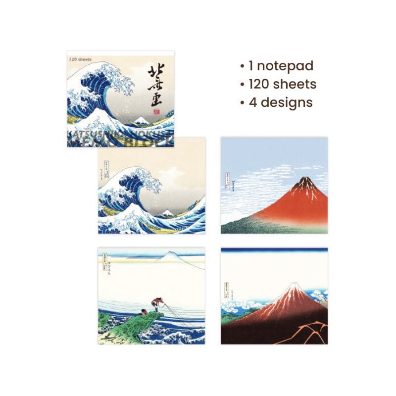 Japans Memoblok - Hokusai