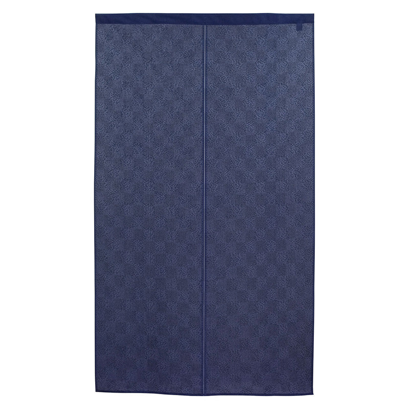Japans Noren Gordijn - Ichimatsu Nachtblauw