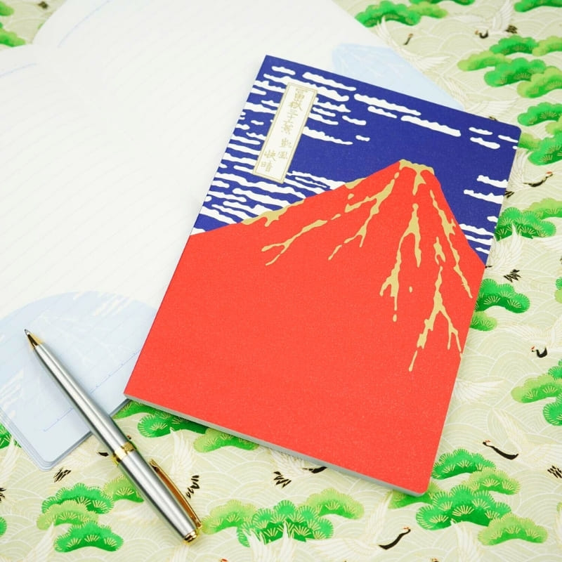Japans Notitieboek – Rode Mount Fuji
