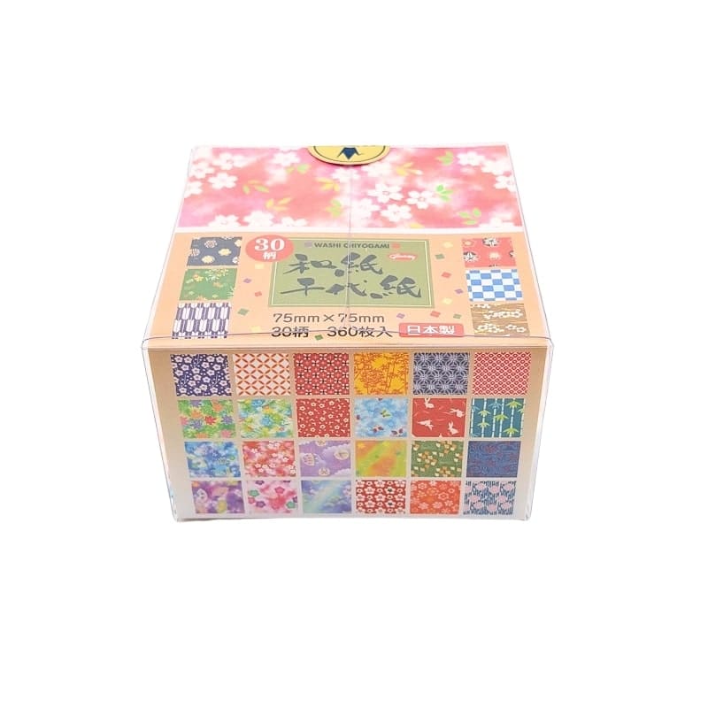 Japans Origamipapier - 30 Designs - 7,5x7,5 cm