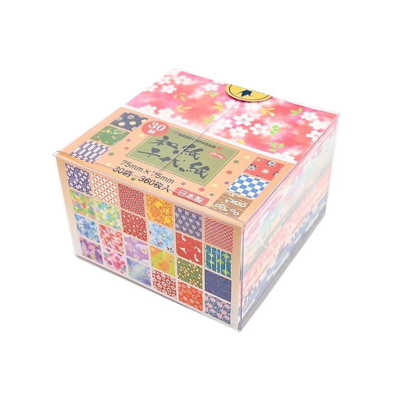 Japans Origamipapier - 30 Designs - 7,5x7,5 cm