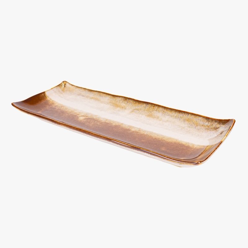 Japans Rechthoekig Bord – Bruin