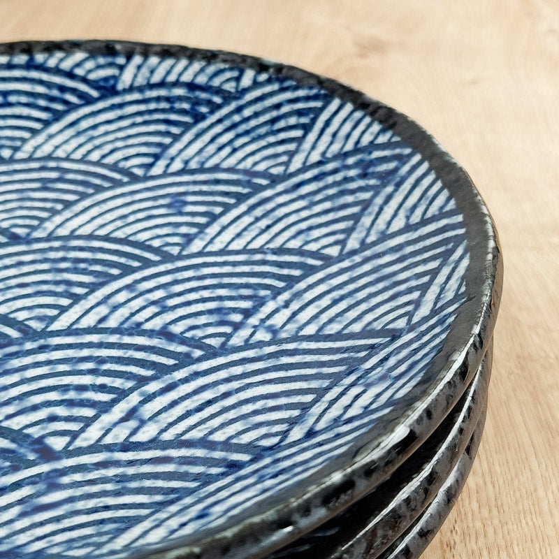 Japans Seigaiha Bord