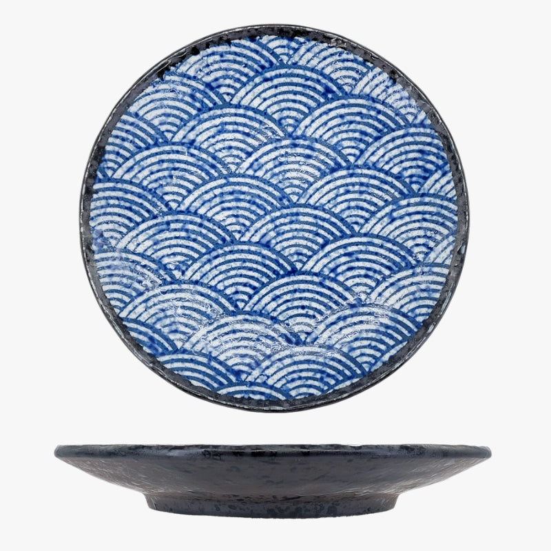 Japans Seigaiha Bord